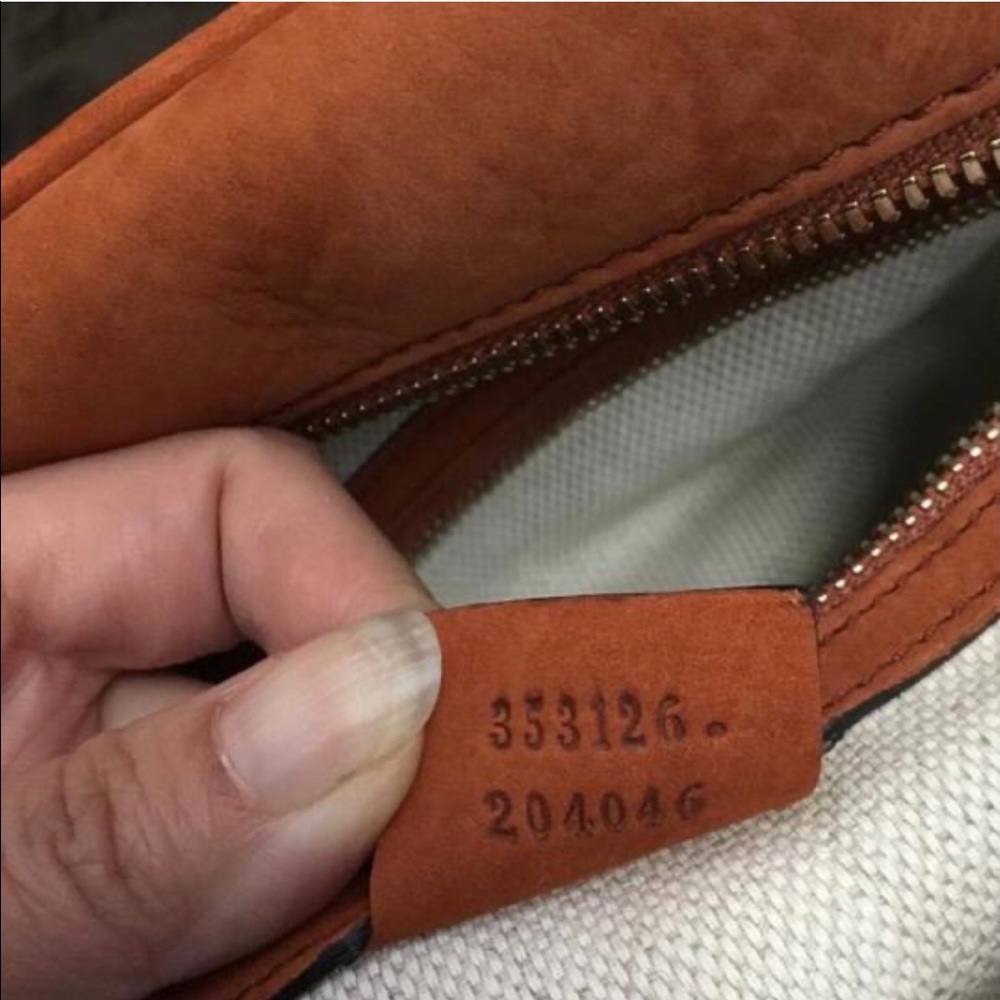 Gucci Soho strap orange Chamois Shoulder bag - Picture 3 of 7